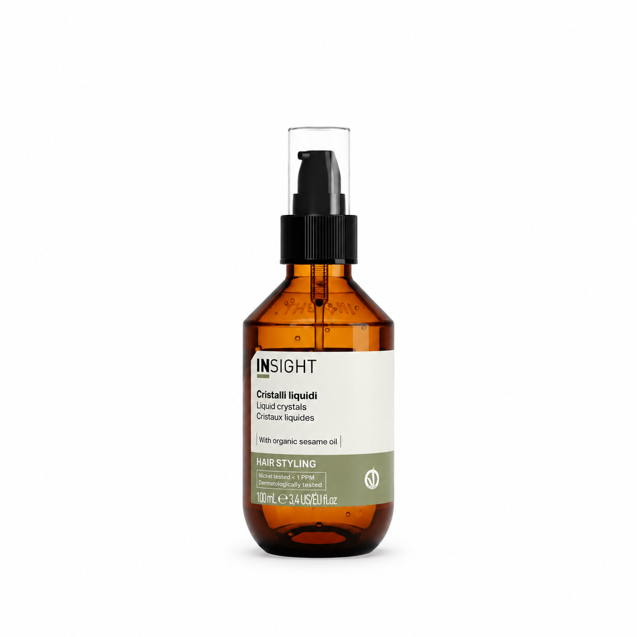 INSIGHT STYLING LIQUID CRYSTALS priemonė plaukų žvilgesiui suteikti 100ml